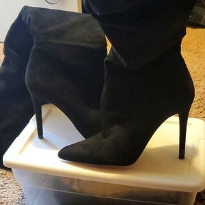 Jessica Simpson Thigh high boots, black